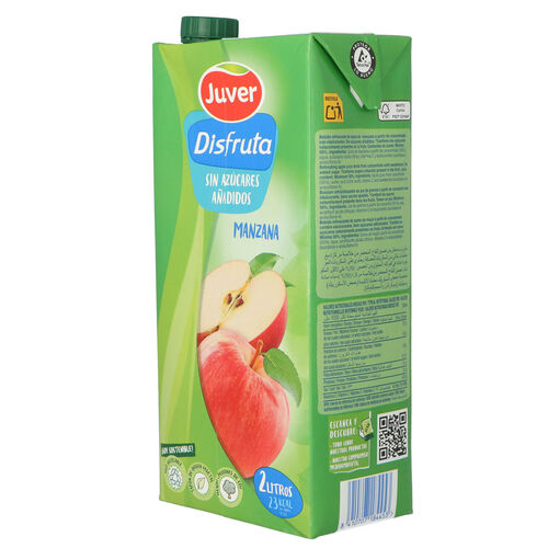 NECTAR DE MANZANA DISFRUTA JUVER 1,5L image number