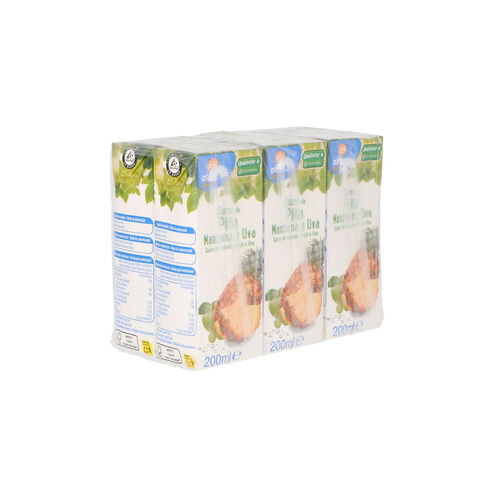 ZUMO DE PIÑA,UVA Y MANZANA ALTEZA 6x200ml image number