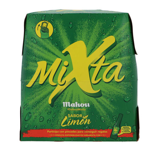 Cerveza MAHOU Mixta 25cl pack-6 image number