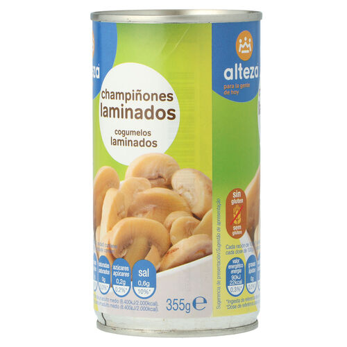 CHAMPIÑON ALTEZA LAMINADO 355g image number