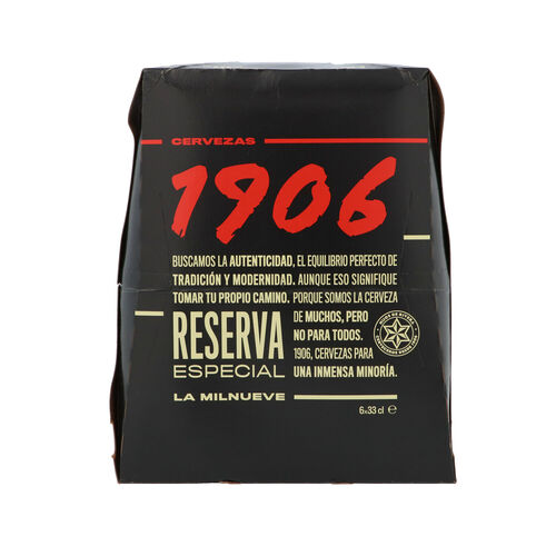CERVEZA RESERVA 1906 6X33cl image number