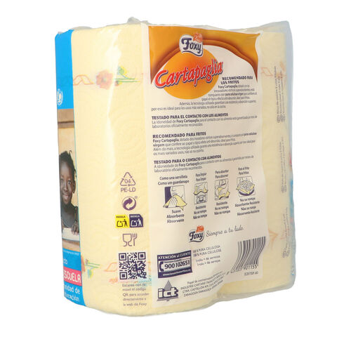 PAPEL DE COCINA CARTAPAGLIA FOXI 2uds image number