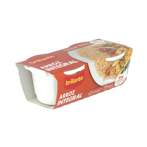 Arroz BRILLANTE Integral 125g pack 2 image number