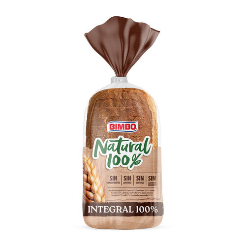 Pan de molde integra 100% BIMBO 460g image number