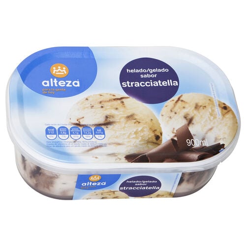 Helado tarrina de Stracciatella ALTEZA 900ml image number