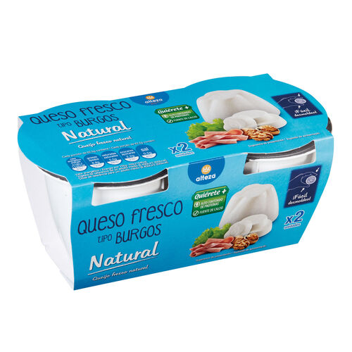 QUESO FRESCO BURGO ALTEZA PACK 2x250g image number