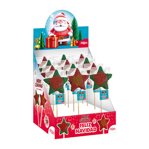 Piruleta ESTRELLA Navidad DEKORA 30g image number