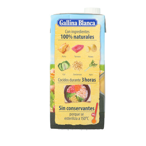 Caldo de cocido GALLINA BLANCA 1L image number