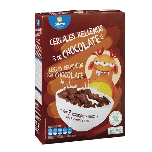 CEREALES RELLENOS DE CHOCOLATE ALTEZA 500g image number