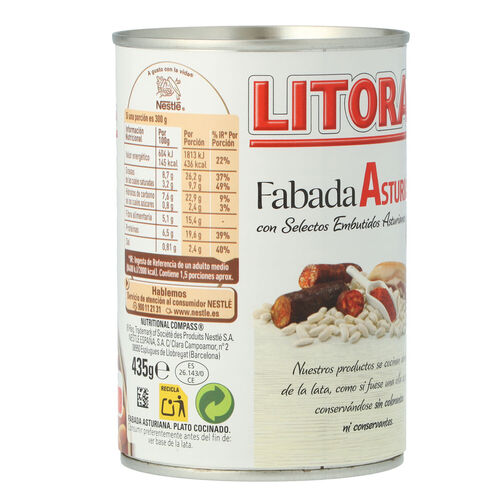 Fabada LITORAL 420g image number