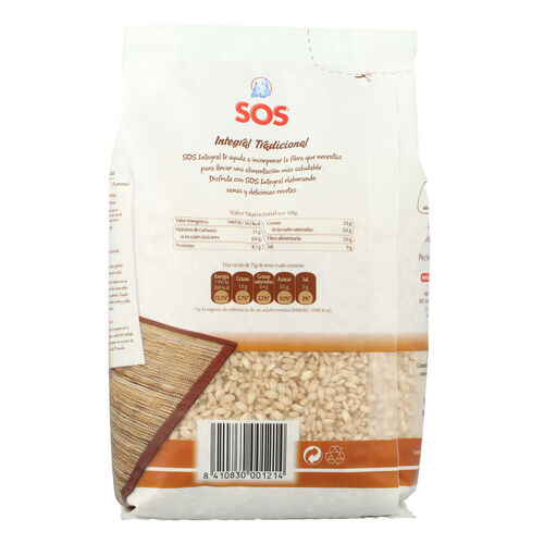 ARROZ INTEGRAL SOS 1kg image number