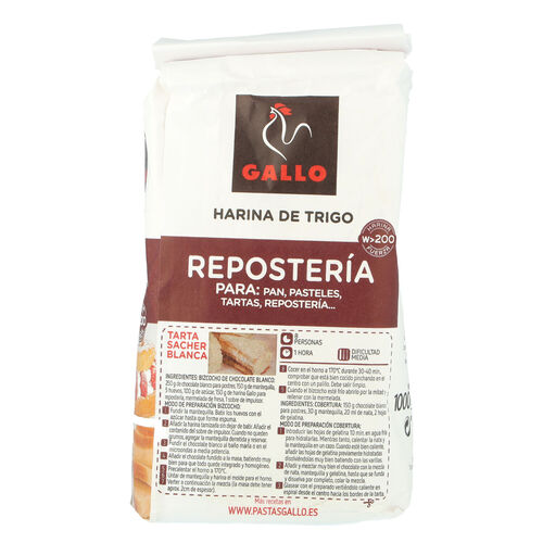 HARINA PARA REPOSTERIA GALLO 1kg image number