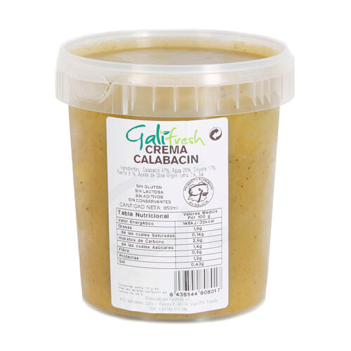 Crema calabacin freshcut 850g image number