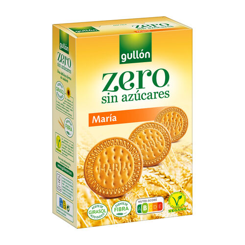 GALLETA MARIA ZERO SIN AZUCARES GULLON 400g image number