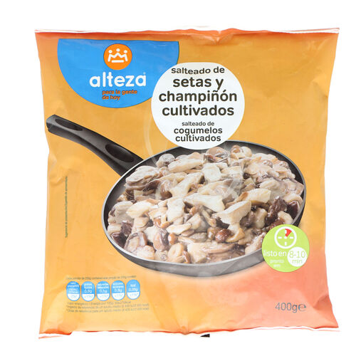 Salteado de setas y champi&ntilde;&oacute;n congelado ARTIQ 400g image number