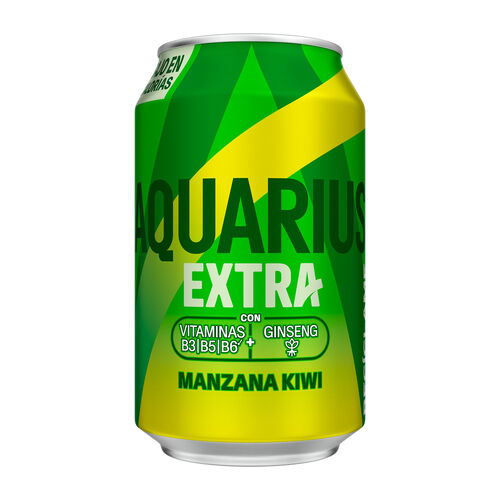 Bebida refrescante Extra manzana KIWI AQUARIUS 33cl image number