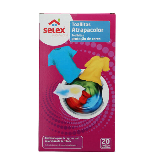 TOALLITAS SELEX PROTEGE COLOR 20uds image number
