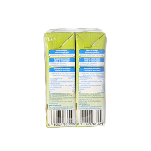 BEBIDA DE ZUMO 5 FRUTAS SIN AZUCAR ALTEZA PACK 6x200ml image number