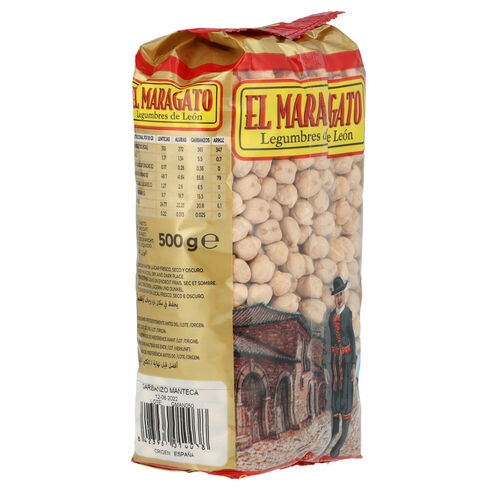 Garbanzo Extra EL MARAGATO 500g image number