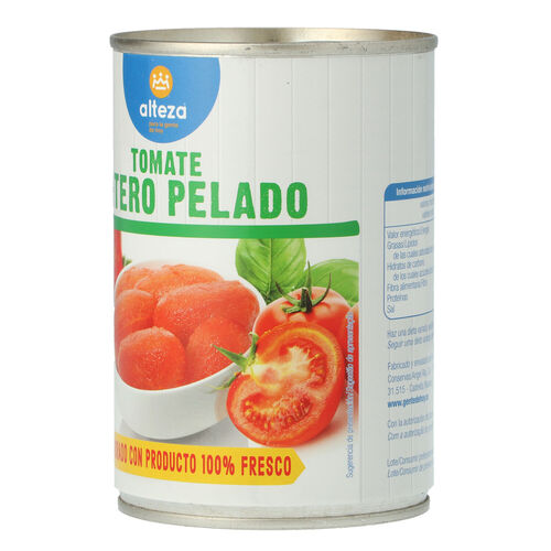 Tomate ALTEZA entero pelado 390g image number