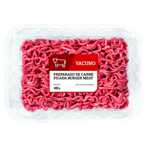 Preparado de carne picada Burger Meat de vacuno 400g image number
