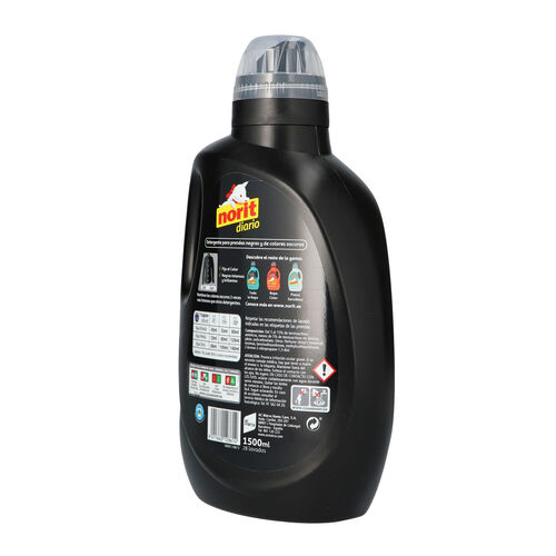 DETERGENTE NORIT NEGRO 28 LAVADOS 1/500L image number
