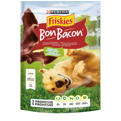Snack premio para perro sabor bacon FRISKIES 120g image number
