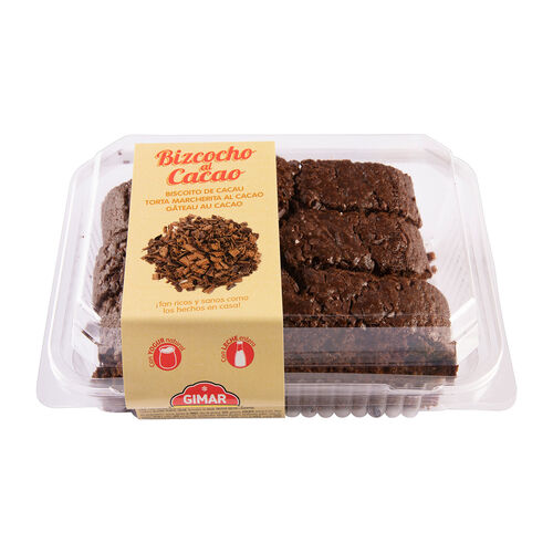 Bizcocho al cacao GIMAR 360g image number