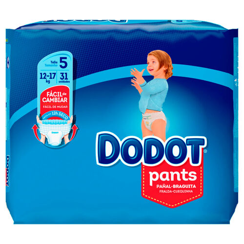 PAÑAL PANTS T.5 DODOT 30 ud. image number