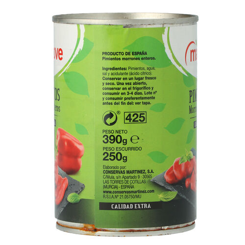 PIMIENTOS MARCOVE 390g image number
