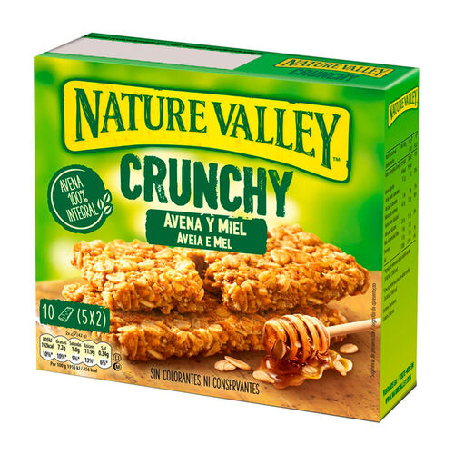 BARRITAS NATURE VALEY AVENA MIEL PACK 5x42g image number
