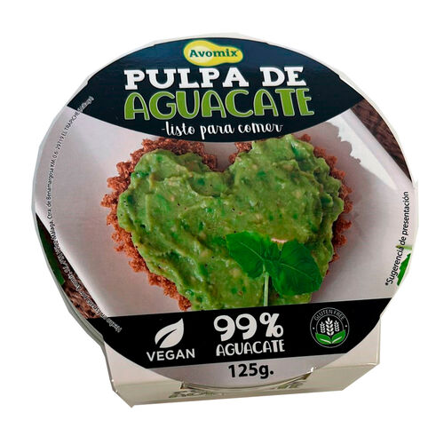 Pulpa de aguacate freshmix 125g image number
