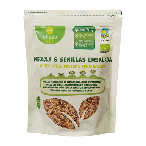 Mezcla 6 semillas para ensalada ALTEZA BIO 200g image number