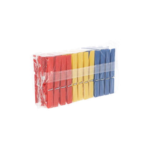 PINZAS PLASTICO EXTRA FUERTE SELEX 24uds image number