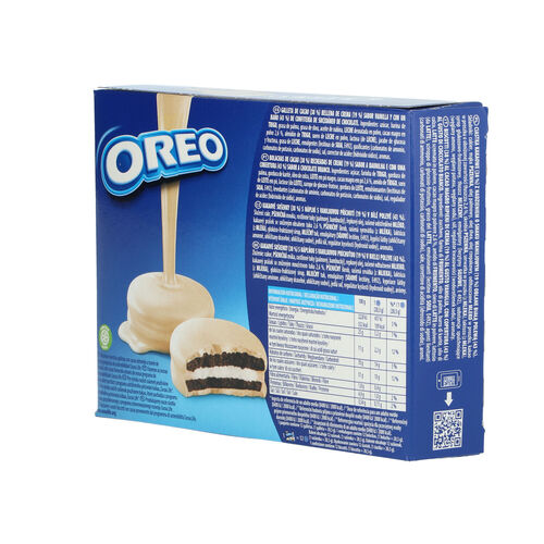 OREO ba&ntilde;adas chocolate blanco 246g image number