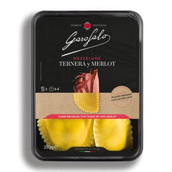 Pasta fresca mezzelune de cerdo, ternera y merlot GAROFALO 230g