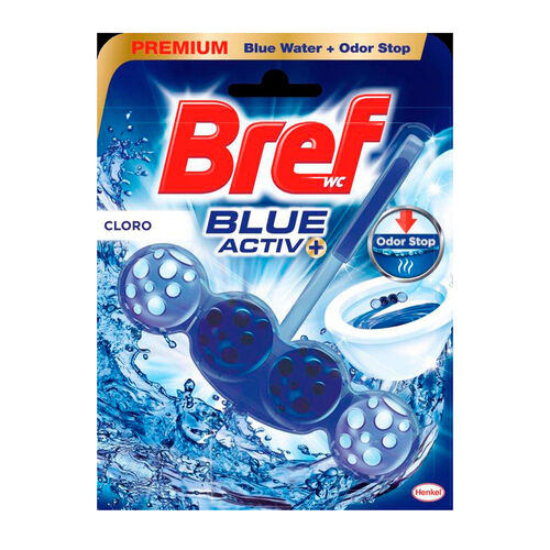 COLGADOR WC BLUE ACTIVE CLORO BREF 2uds image number