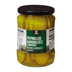 Pepinillos agridulces laminados ALTEZA 290ml