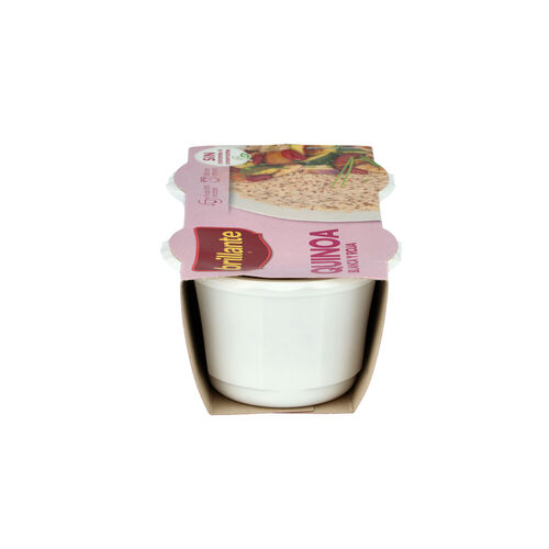 BRILLANTE quinoa blanca y roja pack 2x125g image number