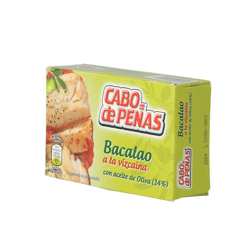 Bacalao CABO DE PE&Ntilde;AS vizcaina 111g image number