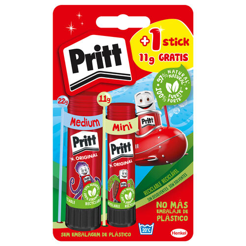 Pegamento barra adhesiva PRITT 22g image number