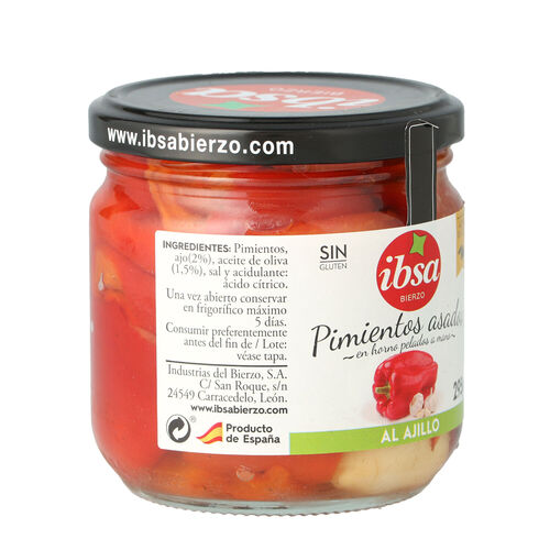 PIMIENTO IBSA ASADO AJILLO 295g image number