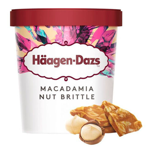 Helado tarrina macadamia nut brittle h&auml;agen-dazs 460ml image number