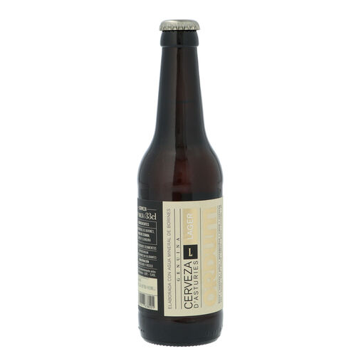 Cerveza ORDUM lager 33cl image number