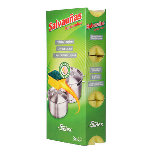 ESTROPAJO SALVAUÑAS AM PACK 3uds image number