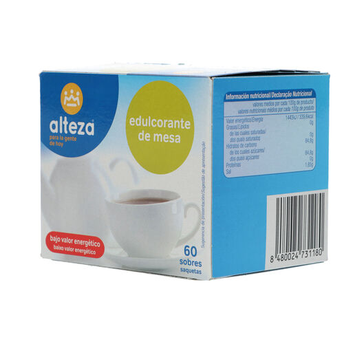EDULCORANTE ALTEZA 60 SOBRES image number