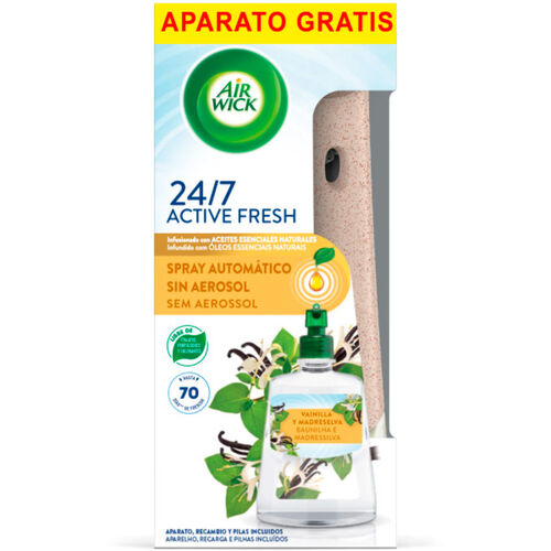 AMBIENTADOR  ACTIVE FRESH VAINILLA Y MADRESELVA AIR WICK +APTO GRATIS image number