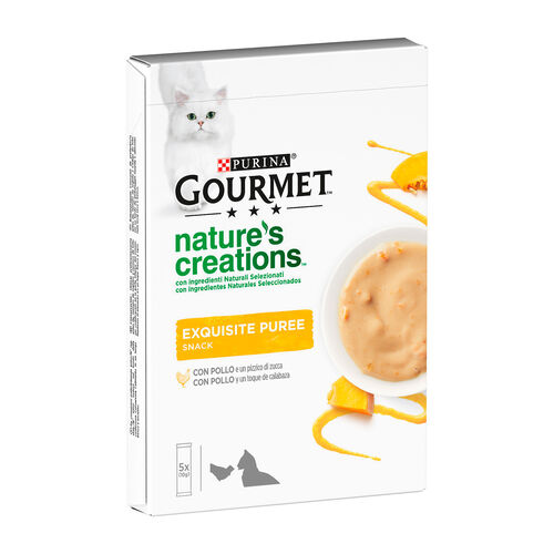Snack l&iacute;quido para gato adulto con pollo GOURMET 50g image number
