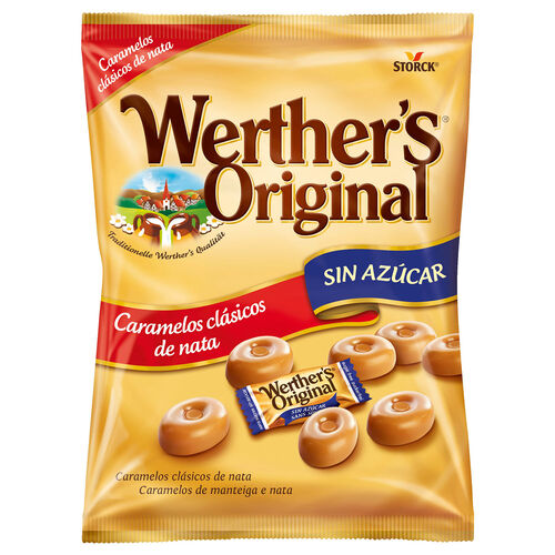 Caramelos WERTHERS sin az&uacute;car 90g image number