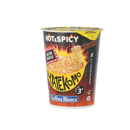 YATEKOMO Hot spicy GALLINA BLANCA 60g image number
